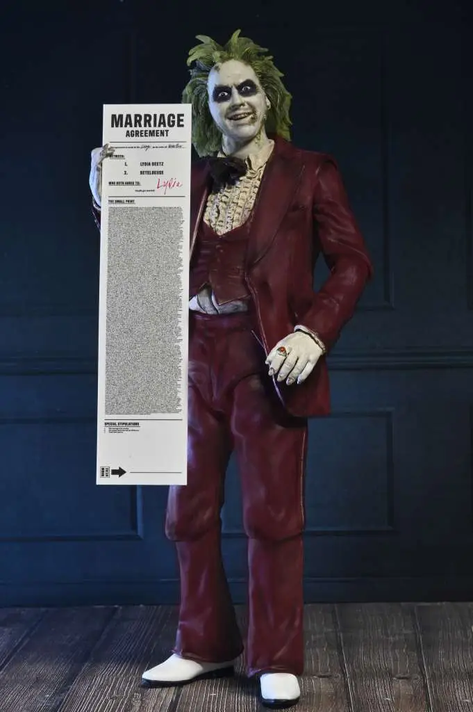 Ultimate Beetlejuice esmoquin rojo · Beetlejuice Beetlejuice · NECA - Imagen 5