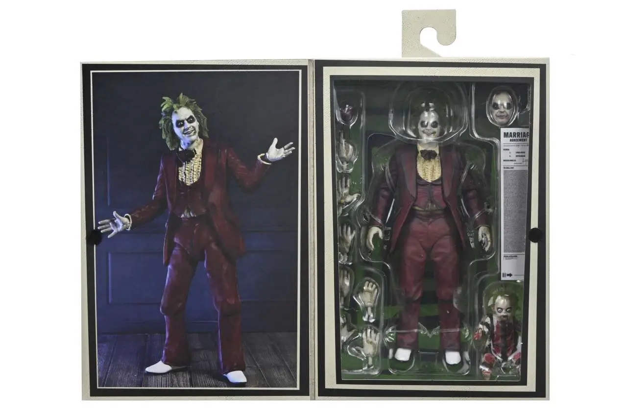Ultimate Beetlejuice esmoquin rojo · Beetlejuice Beetlejuice · NECA - Imagen 8