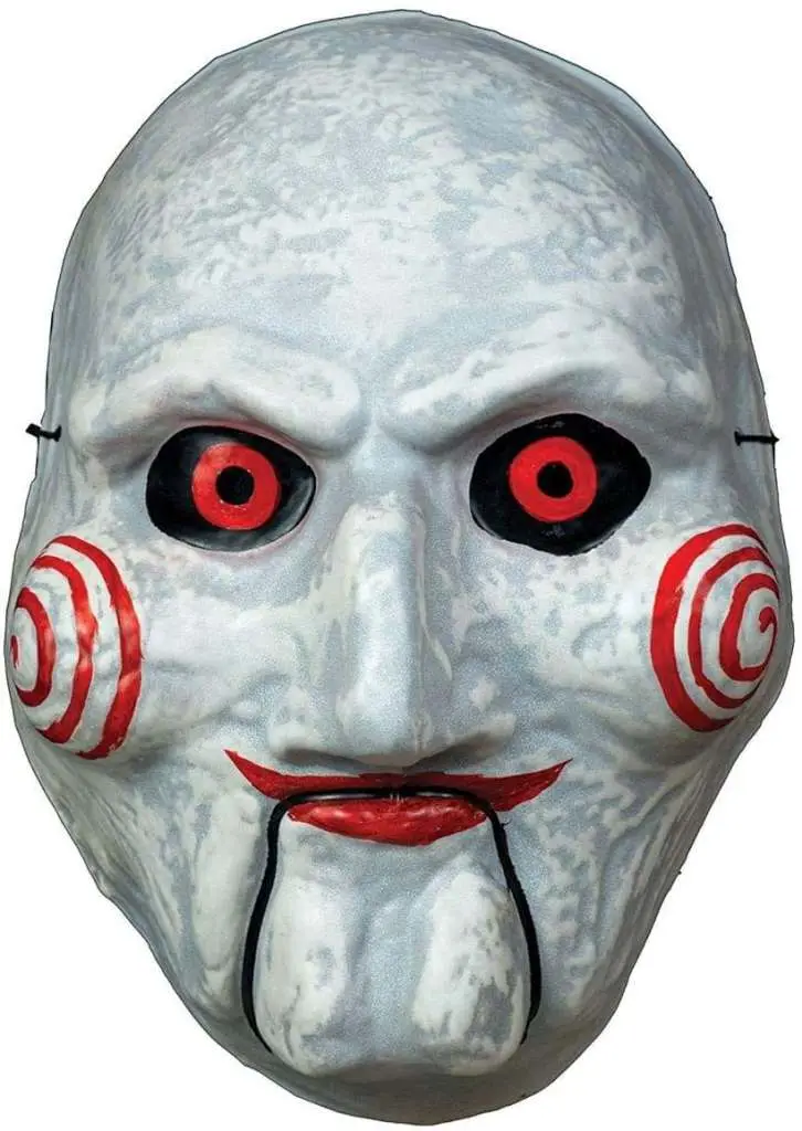 Máscara Billy the Puppet · Saw · Trick or Treat Studios