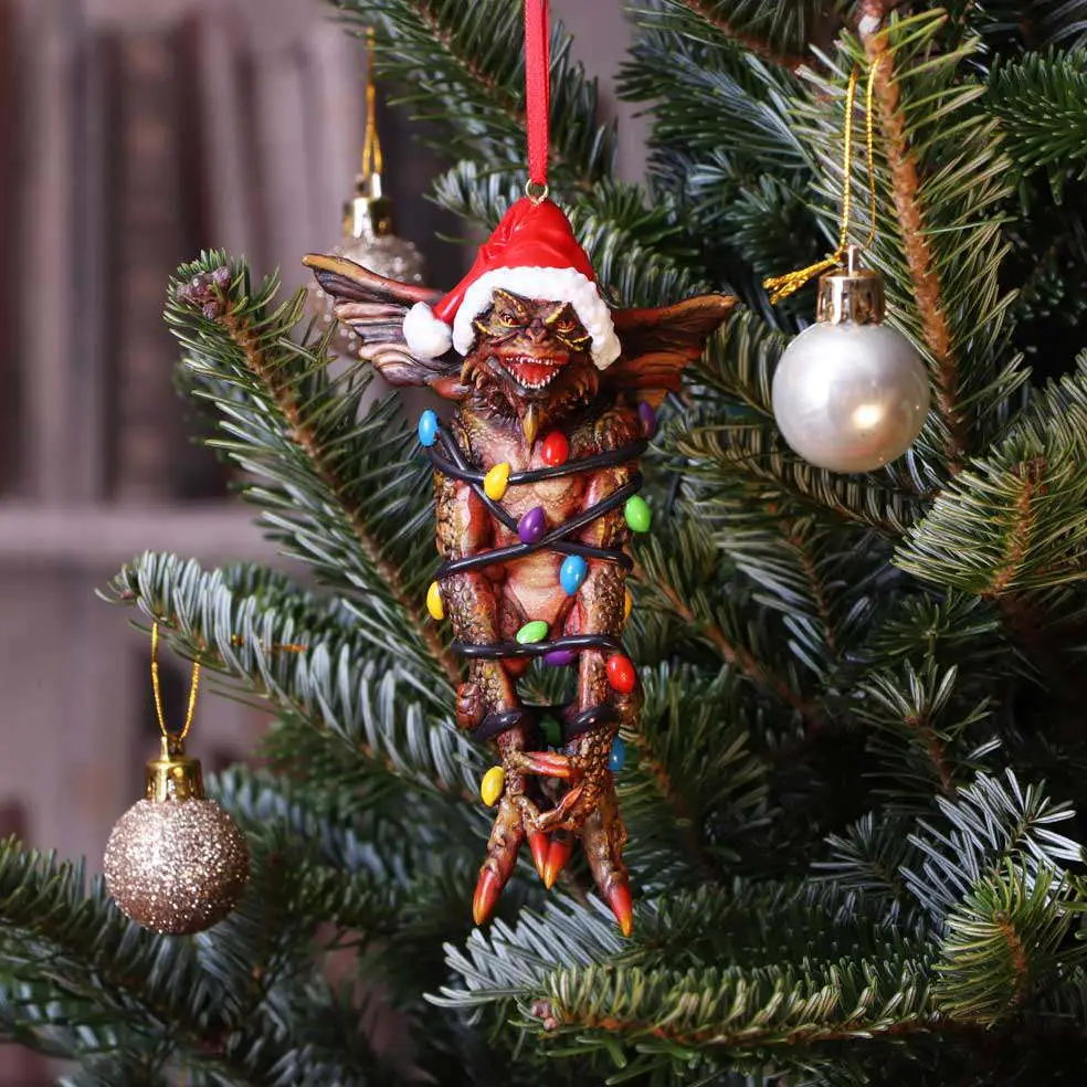 Gremlins Mohawk In Fairy Lights Ornament