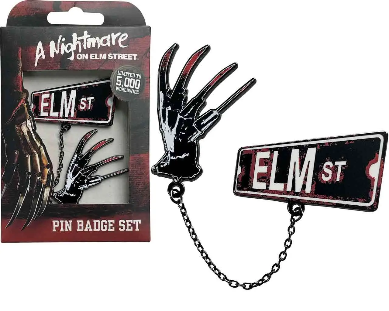 Nightmare On Elm Street - Pin Badge Set