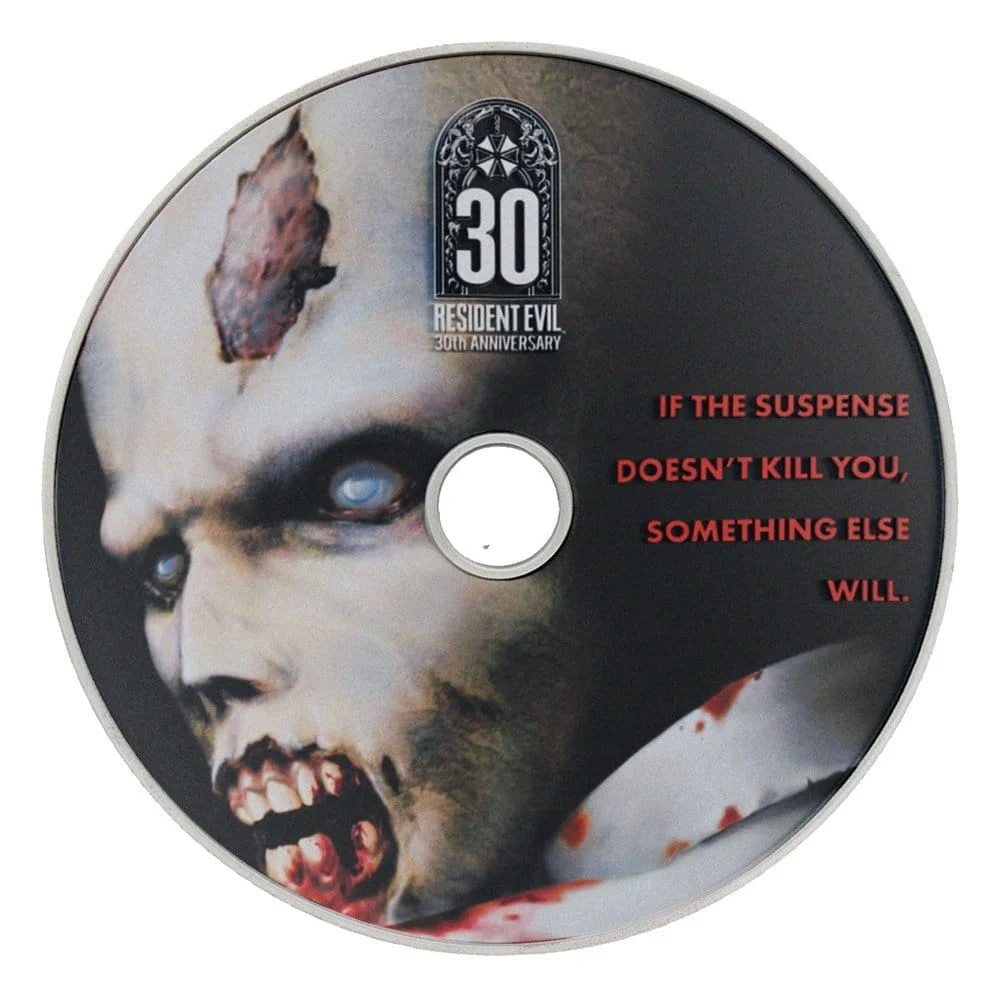 Resident Evil Réplica CD-ROM 30th Anniversary Limited Edition 11 cm