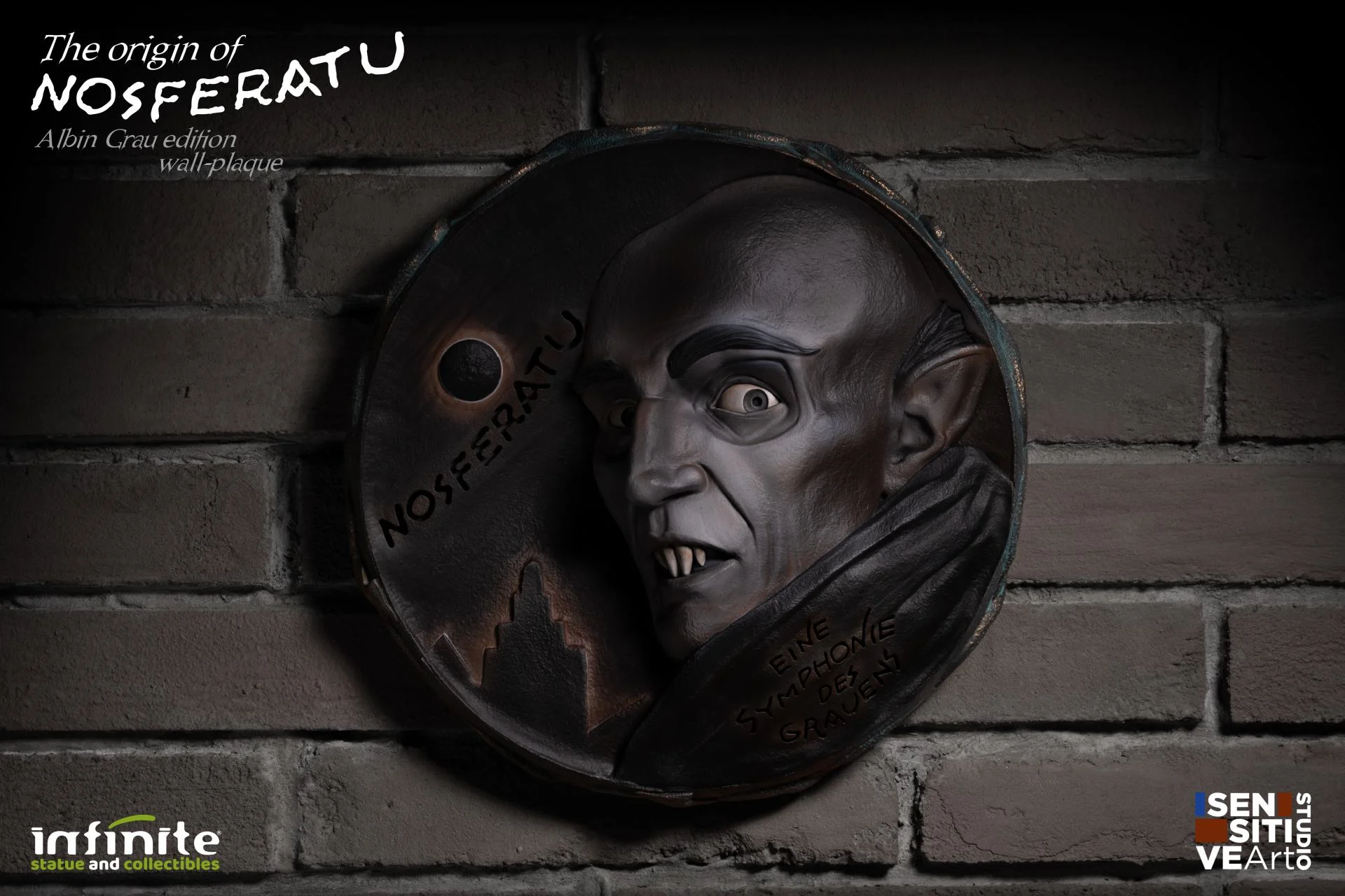 The Origin Of Nosferatu Albin Grau Edition Wall Plaque