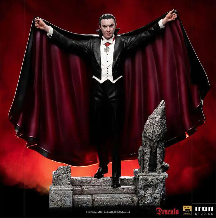 Universal Monsters Dracula 1/10 Dlx Stat