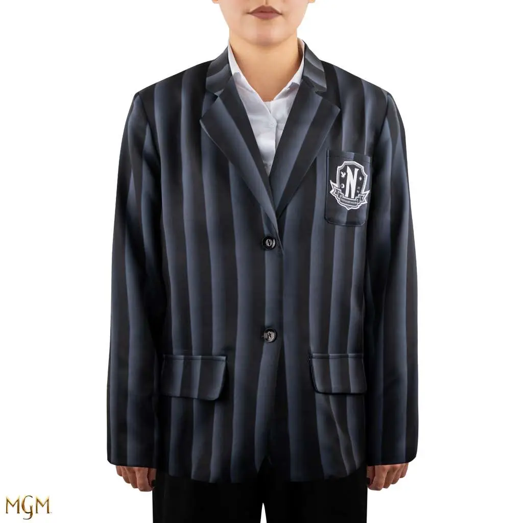 Wednesday Nevermore Academy Black Blazer (M Size)