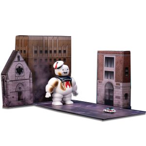 Diorama Stay-Puft con Ecto-1 · Cazafantasmas · Jada Toys