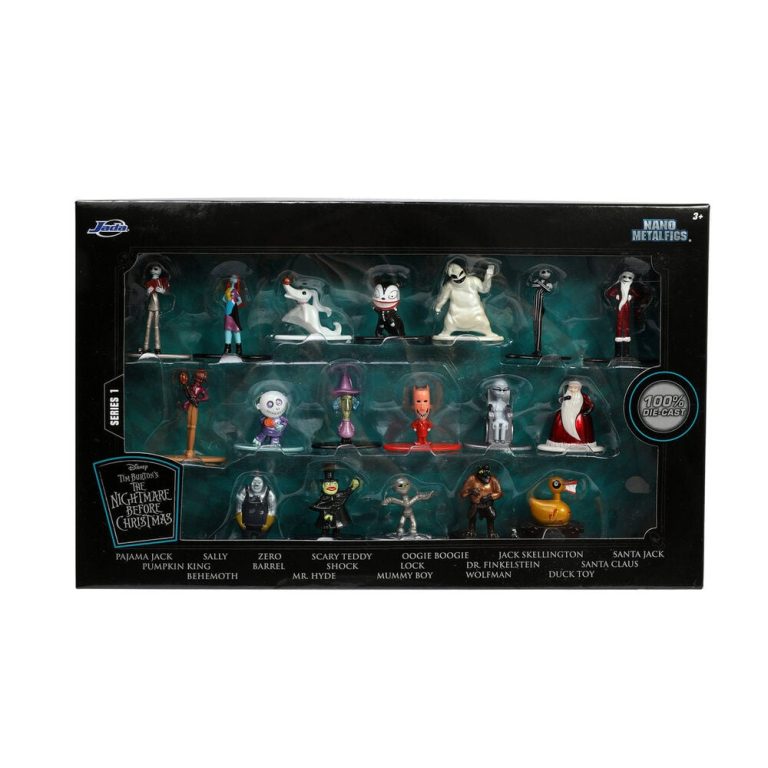 Blíster 18 figuras metalfigs Pesadilla antes de Navidad Disney 4cm