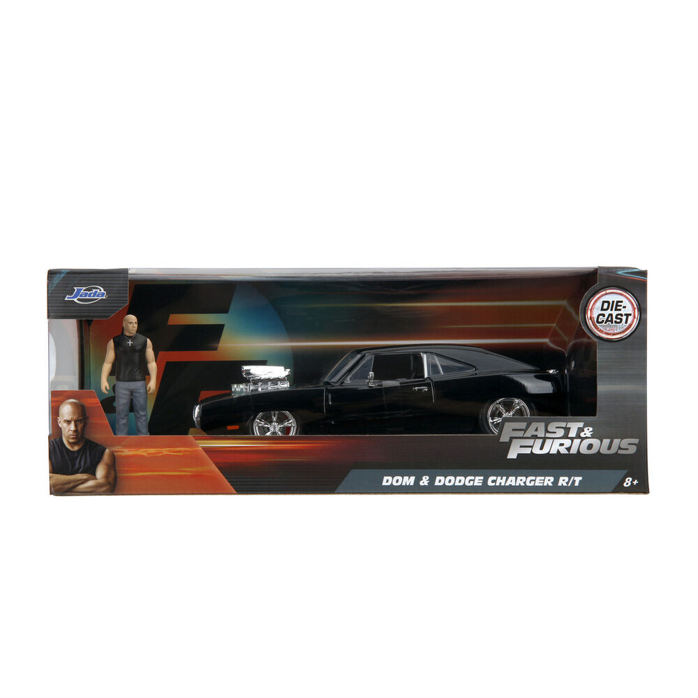 Dodge Charger R/T con Dominic Toretto · Fast & Furious · 1:24 · Jada Toys - Imagen 2