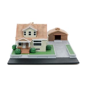 Diorama casa de Toretto con 2 coches · Fast & Furious · Jada Toys