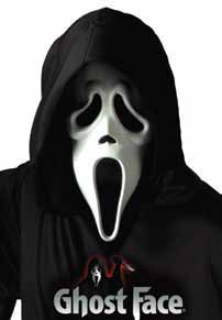 Máscara Ghost Face clásica Scream · Fun World