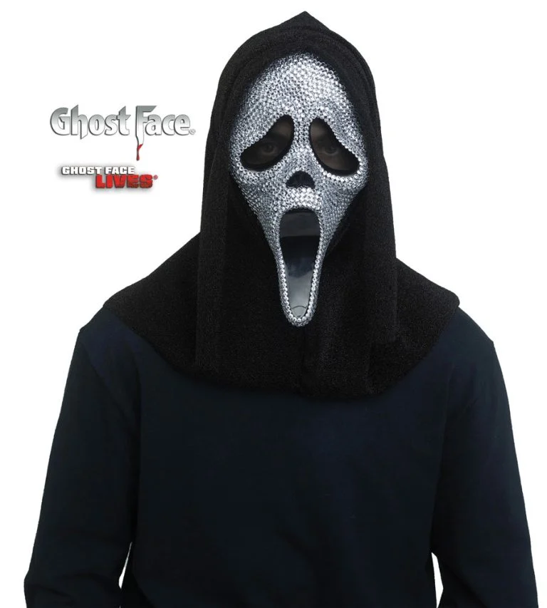 Máscara Ghost Face Bling · Fun World