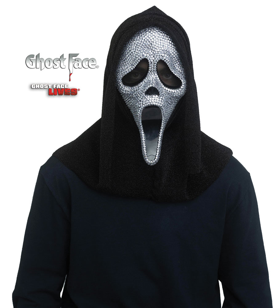 Máscara Ghost Face Bling · Fun World