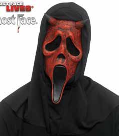 Máscara Ghost Face Aged Devil Face · Fun World