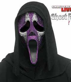Máscara Ghost Face Jester Bling · Fun World