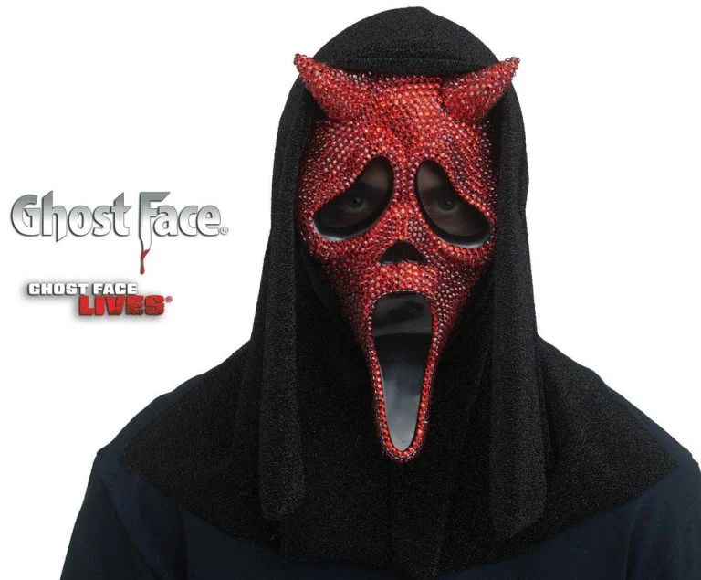 Máscara Ghost Face Devil Face Bling · Fun World