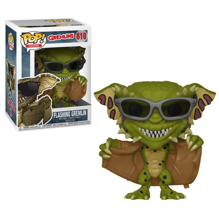Gremlins 2 Figura POP! Horror Vinyl Flashing Gremlin 9 cm · Funko