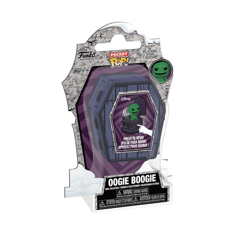 Pesadilla antes de Navidad Pack de Figura Coffin Pocket POP! Vinyl Oogie Boogie 6 cm · Funko · Imagen adicional 2