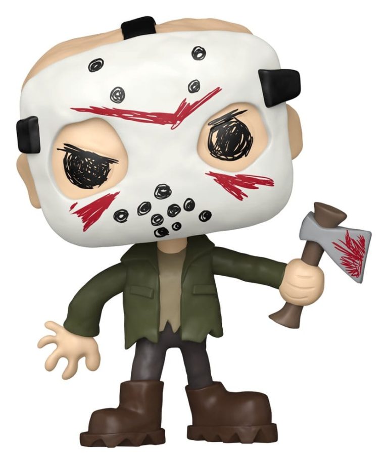 Viernes 13 Figura POP! Movies Vinyl Doodles- Jason 9 cm · Funko