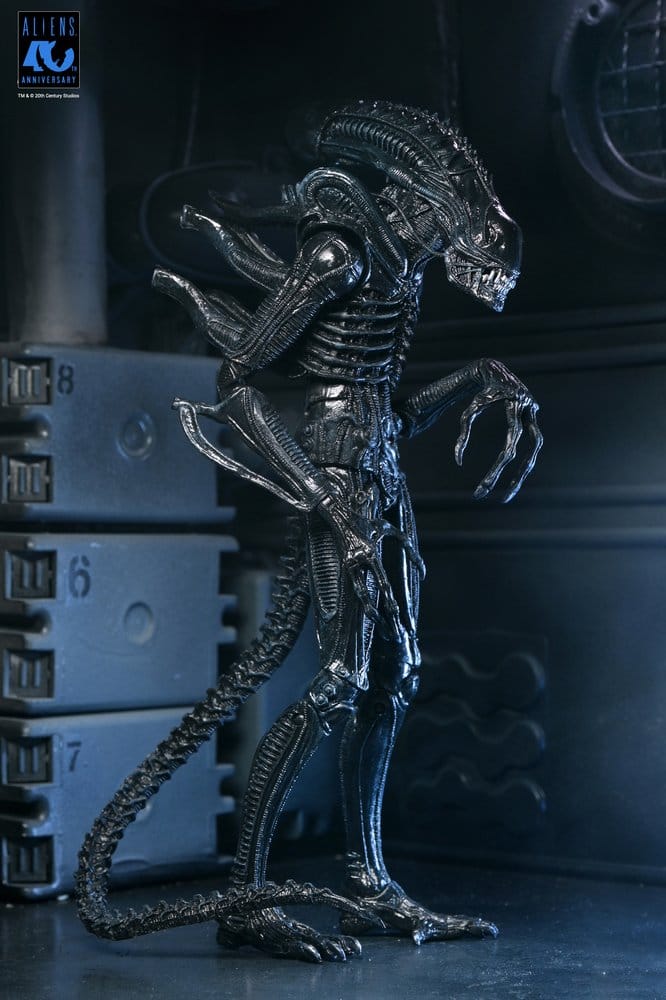 Aliens Ultimate Figura Warrior (1986) Xenomorph Black (40th Anniversary) 23 cm · NECA - Imagen 14