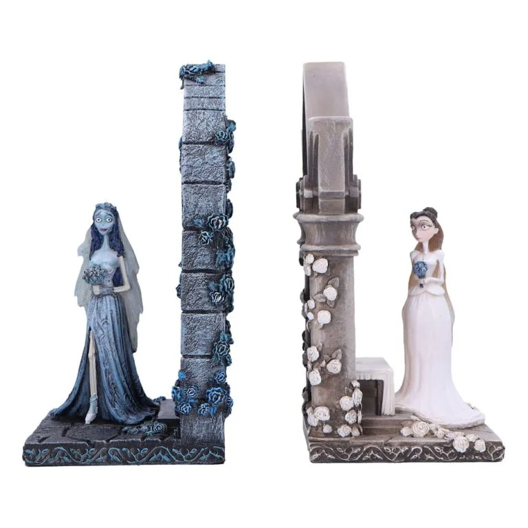 El cadáver de la novia Soportalibros Emily and Victoria 19 cm · Nemesis Now