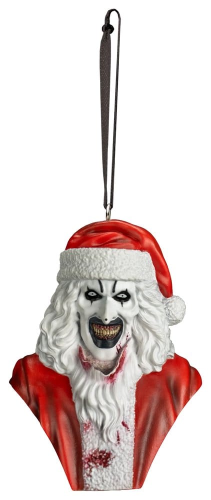 Terrifier 3 Decoración Árbol de Navidad Santa Art the Clown · Trick or Treat Studios